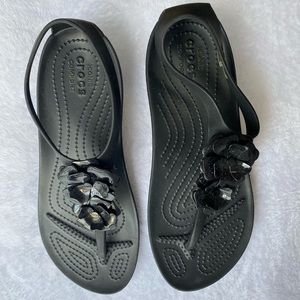 NWOT Crocs Women's Serena Embellish Flip Flop